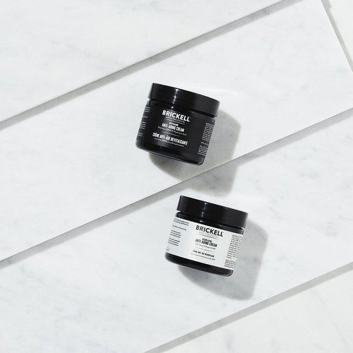 Brickell Men's Anti-Aging Cream Set - Natural & Organic Day and Night Skincare Routine