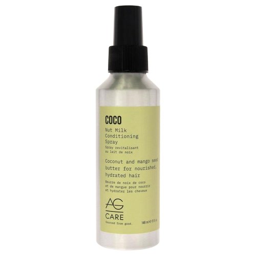 AG Care COCO Nut Milk Conditioning Curl Spray - Deep Conditioning Detangler for Soft, Manageable Curly Hair | 5 Fl Oz