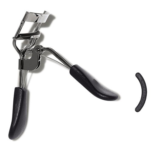e.l.f. Pro Eyelash Curler - Strong Contoured Design for Eye-Opening Voluminous Lashes | Includes Extra Rubber Pad