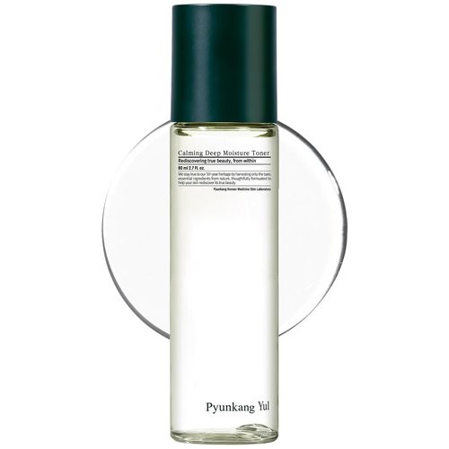 Pyunkang Yul PKY Calming Deep Moisture Toner - Face Toner for Women containing AHA and PHA - for Teens and Adults - Astringent for Face - Korean Facial Toner -80ml, 2.71 fl oz