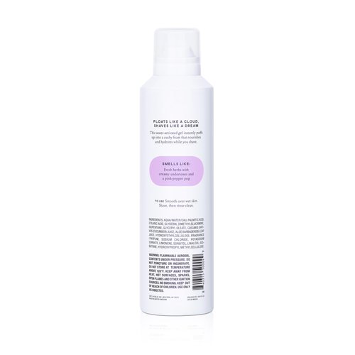 Billie SkyFoam Shave Gel - Lavender Milk Scent - Water-activated Foam - Made With Aloe & Cucumber - For A Close, Smooth Shave - 6.7 fl oz, 3-pack
