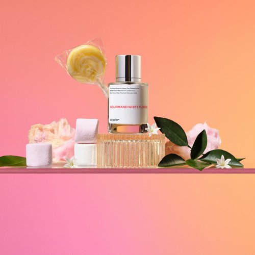 Dossier Gourmand White Flowers Eau de Parfum | Inspired by Viktor&Rolf Flowerbomb | Vegan & Paraben-Free | 1.7 Fl Oz (50ml)