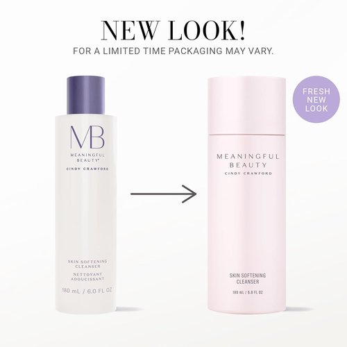 Meaningful Beauty Skin Softening Cleanser - Non-Foaming, Oil-Free & Fragrance-Free | 6 Fl Oz