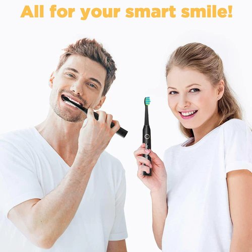 Senyum Toothbrush Replacement Heads for Fairywill,Replacement Brush Heads for Fairy Will, Electric Toothbrush Head for FW-507/508/551/515/917/959,FW-D1/D3/D7/D8, 10 Pack