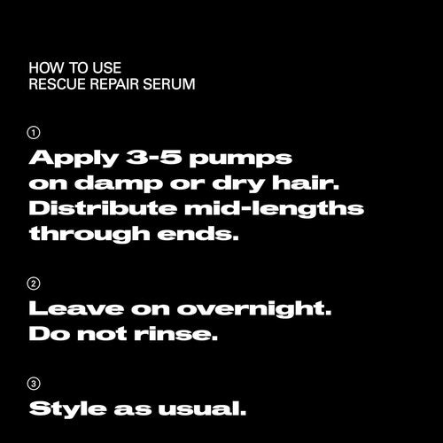 Sebastian Professional Penetraitt Overnight Rescue Repair Serum - Moisturizing Leave-In Treatment with Hyaluronic Acid & Niacinamide | 3.3 fl oz