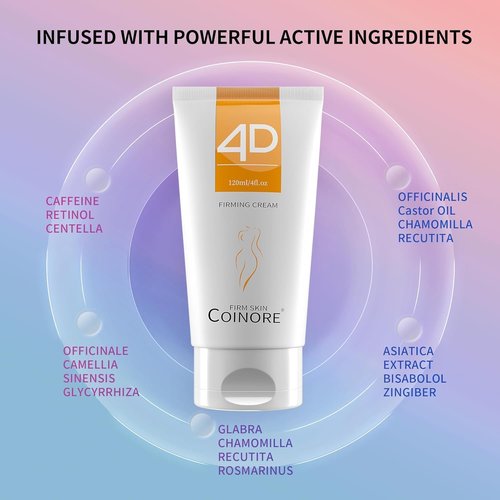 B Flat Belly Firming Cream - Fast Absorbing Moisturizer for Firming & Tightening | 4.0 Fl Oz