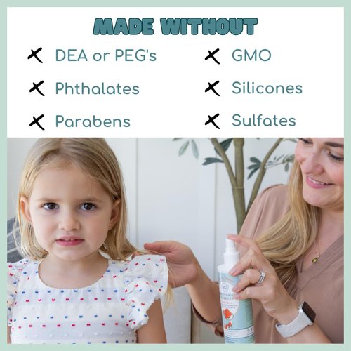 LANE & CO. Conditioning Detangler Spray - Vegan Leave-In Conditioner for Kids & Babies - 8 oz.