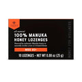 Nate's Manuka Honey Lozenges MGO 83+ - Soothing Throat Relief with New Zealand Honey | 10-Count Pack