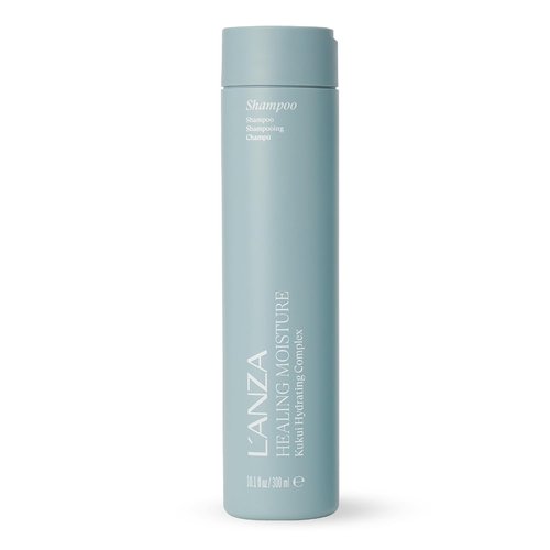 L'ANZA Healing Moisture Shampoo - Deep Hydration & Anti-Frizz Formula for Damaged Hair | Color Safe, Sulfate Free