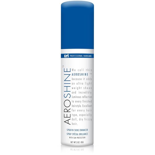 TRIDESIGN Aeroshine Hairspray - Ultra-Lightweight Shine & Sun Protection for All Hair Types | 3 Oz