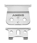 Andis 04850 GTX T-Outliner Replacement Blade - Precision Deep Tooth Carbon Steel for Professional Trimming