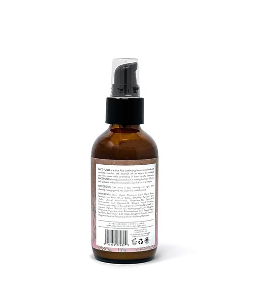 Dermaglove Face Food - Hydrating Moisturizer for Fine Lines & Dullness with Hyaluronic Acid - 4 Fl Oz