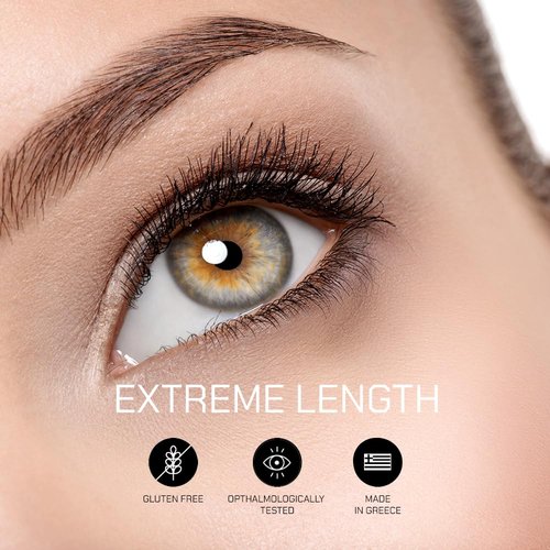 RADIANT Professional Lengthening Volumizing Mascara - Smudge-Proof, Long-Lasting Formula for Dramatic Volume | 8ml (01 Black)
