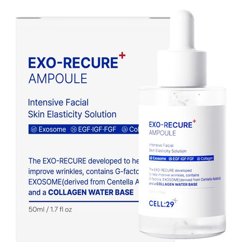 Exo-Recure Ampoule | 10,000 PPM Collagen Water for Fast Absorption & Deep Hydration | 50ml