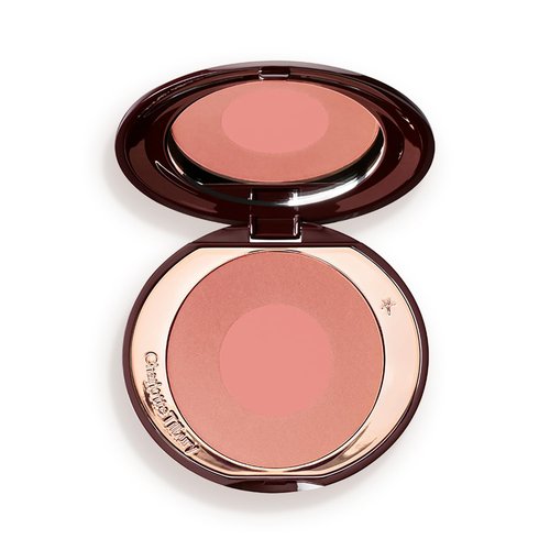 Charlotte Tilbury Cheek to Chic Powder Blush - Two-Tone Radiant Makeup for a Luminous Finish - Buildable Color for Effortless Glow