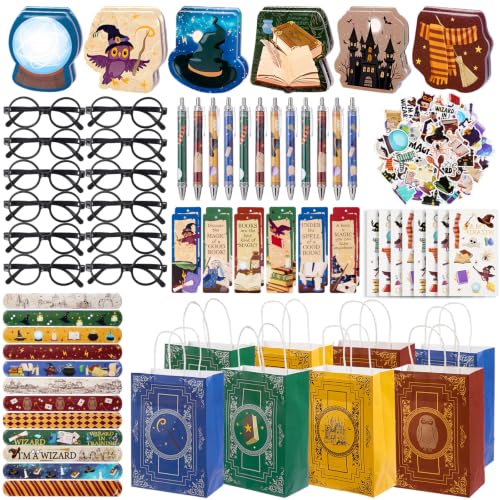 Wizard Party Favors Set 134 Pieces for Kids Birthday & Halloween