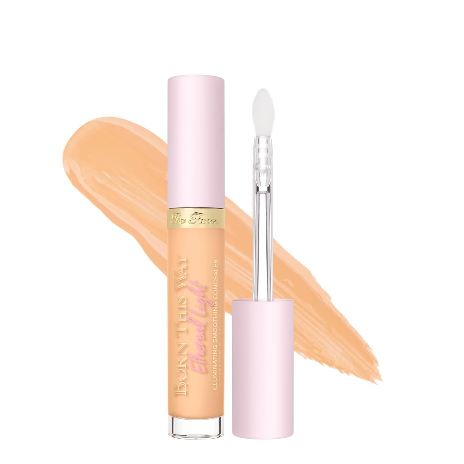 Too Faced Born This Way Concealer - Ethereal Light, Hydrating Formula, Non-Creasing & Waterproof, 0.16 Fl Oz