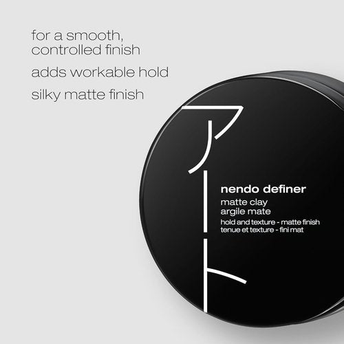 Shu Uemura Art of Hair Nendo Definer Pomade - Defines Strands & Adds Workable Hold | Silky Matte Finish, 2.54 Fl Oz