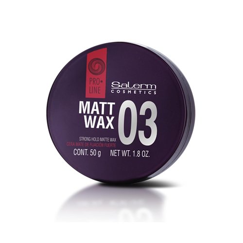 Salerm Pro Line Hair Wax 03 | Strong & Flexible Hold - 50ml - Matte Finish for Short Hair