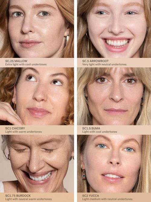 ILIA - True Skin Serum Concealer | Non-Comedogenic, Cruelty-Free, Vegan, Safe For Sensitive Skin, Reduces Appearance of Dark Circles + Blemishes (Chicory SC1, 0.16 oz | 5 ml)