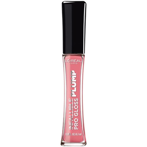 L'Oreal Paris Infallible Pro Gloss - Plump Lip Gloss with Hyaluronic Acid for Fuller Lips | Blossom, 0.21 fl. oz.