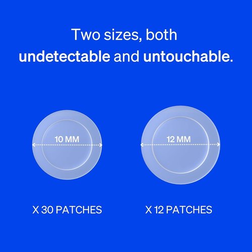 KNEMO Right Away Thincognito Invisible Spot Patch - Absorbing Hydrocolloid Pimple Patch for Face, Blemishes, Zits, Acne, Breakouts Spot Treatment for Skin Care, 2 Sizes (42 Count)