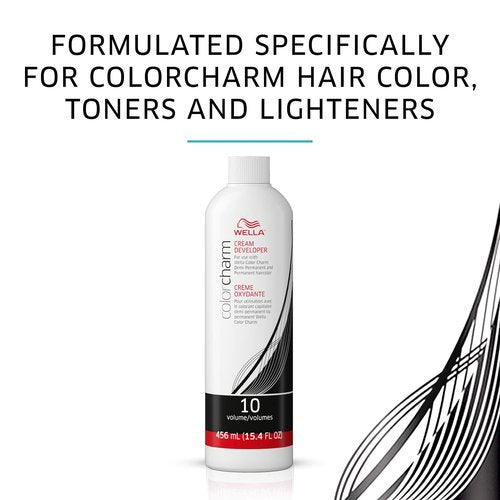 COLORCHARM Hair Toner - Neutralize Brass with Liquifuse Technology | 10 Vol. Developer for Vibrant Color