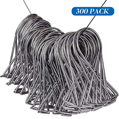 300 Pack Ceiling Tile Hooks - Drop Ceiling T-Bar Hangers for Sign, Decoration, Office & Wedding
