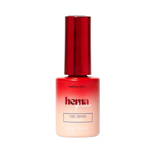 Notpolish - Hema-Free Gel Base Coat for Long-Lasting Nail Protection | 15ml