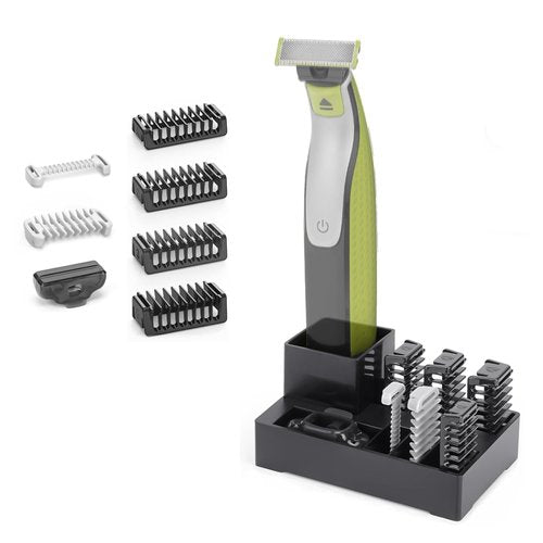 Guide Guards with Stand - Premium Replacement Combs for O Blade QP2724, QP2834, QP25XX, QP26XX, QP65XX, QP66XX | 6PC Set with 1/2/3/5mm Sizes