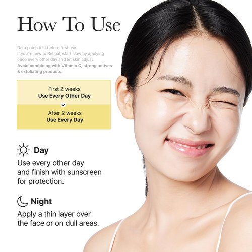 Arencia Retinal Booster Shot Serum, Firming Advanced Night Serum with Caffeine and Ectoin for Mature Skin, Pore Minimizing, WFine Lines & Wrinkles, Korean Skincare 30ml/1.01 fl.oz