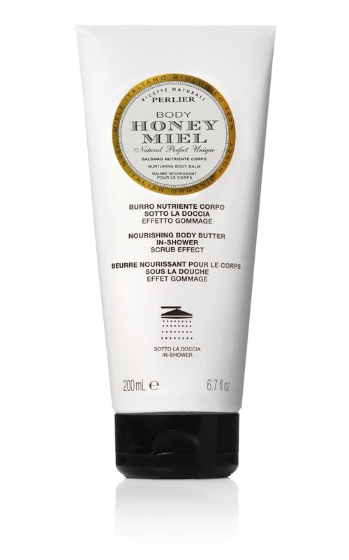 Perlier In-Shower Scrub Body Butter, Honey, 6.7 Fluid Ounce (B00NKNC44E)