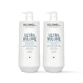 Goldwell Dualsenses Ultra Volume Shampoo & Conditioner Bundle - Boosts Body & Shine, 10.1 oz Each