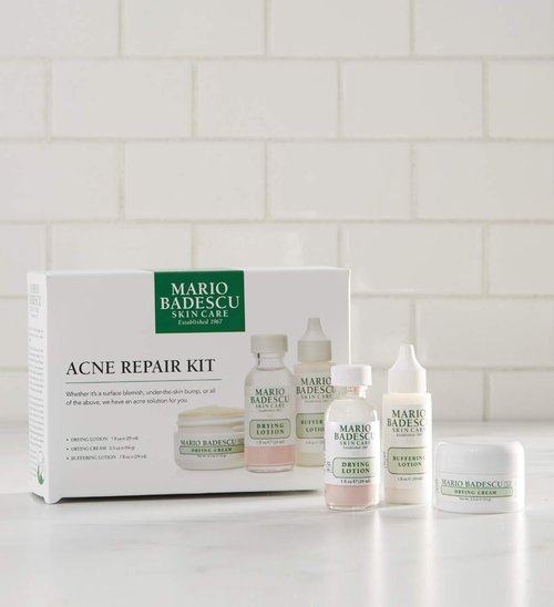 Mario Badescu Acne Control Skin Care Kit - Facial Set for All Breakouts | Ideal for Oily & Combination Skin