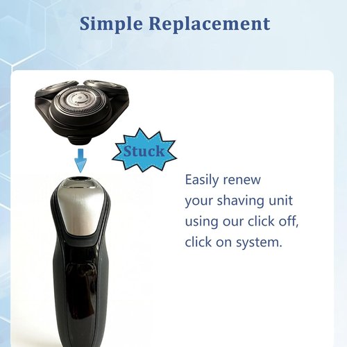 Philips Series 5000 Replacement Head - MultiPrecision Blades for S5000/6000 Shavers | 1 Count