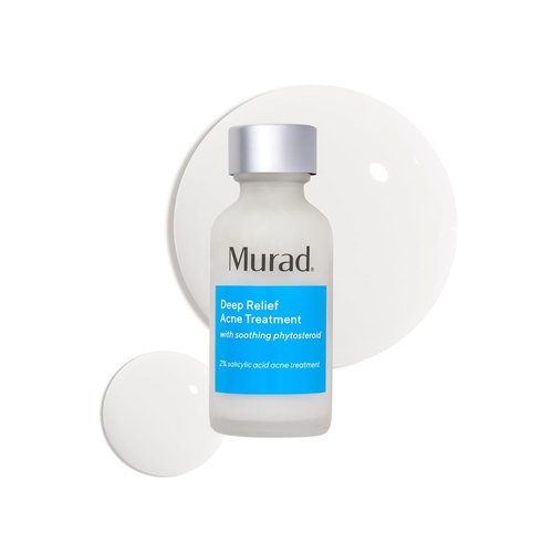 Murad Deep Relief Acne Spot Treatment - 2% Salicylic Acid for Hormonal Acne & Breakouts - 1 Fl Oz