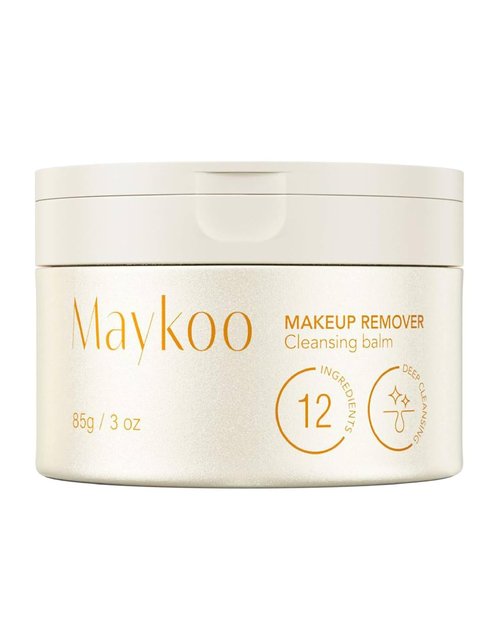 MAYKOO Makeup Remover Balm - Hydrating Deep Cleansing Oil for All Skin Types | 85g/3oz