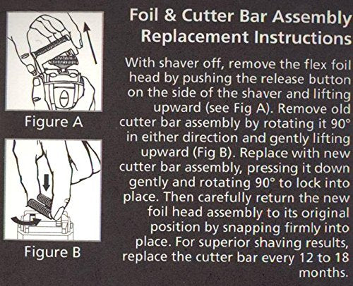 Wahl Custom Shave, DynaFlex, Bump Free & ID Series Cutter Blade Fits Models: ID and Dyna Flex, 5 Star, Finale, Custom Shave System 4000 Silver Editions:, 4500, 4000, 3500, 7043, 7054, 7060, 7339, 7355