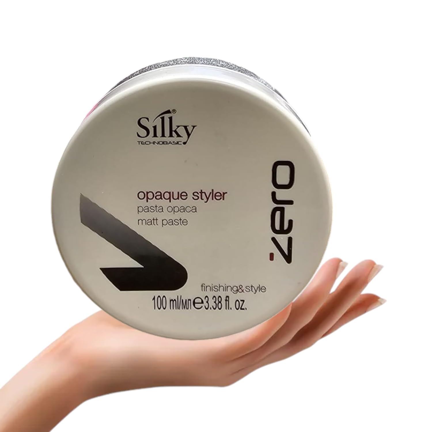 Zero Opaque Styler - Flexible Strong Hold Hair Wax for All Hair Types - Organic 100ml