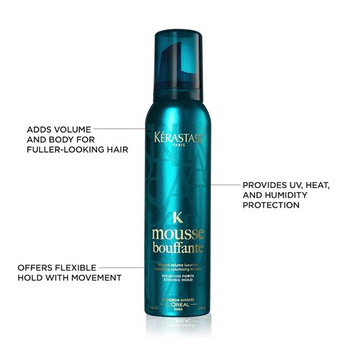Kerastase Mousse Bouffante - Luxurious Volumizing Strong Hold Mousse | 150 ml