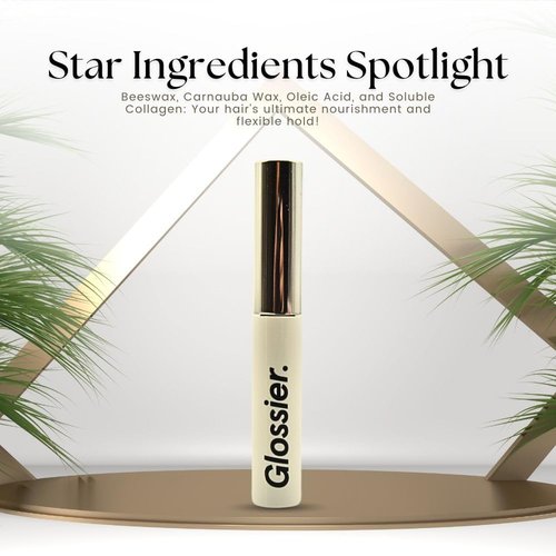 Glossier Boy Brow Volumizing Eyebrow Gel - Medium-Dark Brown for Fuller, Defined Brows