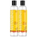 Nourish Beaute Vitamins Natural Shampoo and Conditioner for Hair Growth and Hair Loss for Hair Regrowth,Volume and Thickening with Biotin,DHT Blockers,No Sulfate, For Men and Women, 2 Pk