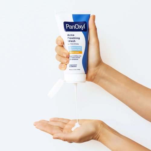 PanOxyl 10% Acne Foaming Wash 5.5 Ounce (Pack of 1)