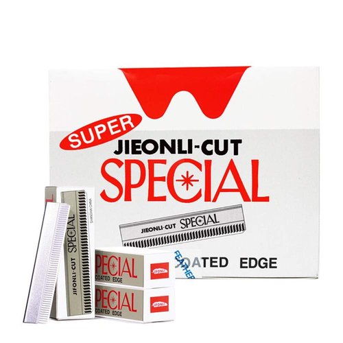 Sansheng 100pcs Safety Razor Blades, Single Edge Barber Razor for Men and Women