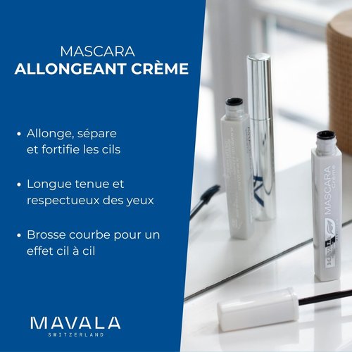 Mavala Mascara Creamy, Brown, 0.32 Ounce