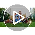 8FT Thanksgiving Inflatable Turkey with LED Lights - Outdoor Garden Decor - Variation of Turkey #12