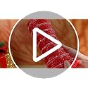 Christmas Mesh Ribbon Rolls - 8 Pack, 10 Inch x 30 Feet, Holiday Wreath Decoration - Variation: Christmas