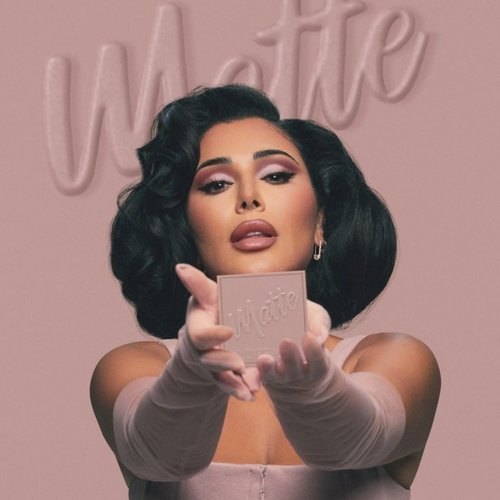 HUDA BEAUTY Matte Obsessions Eyeshadow Palette Cool Matte Obsessions