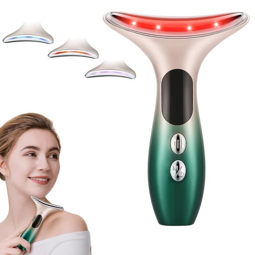 2 Face/Face Evolution, Stimulator, Transcutaneous Electrical, Aesthetic Purposes, Face Massager Red Light Therapy Wand Face and Neck Massager