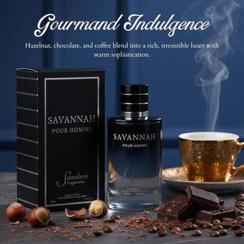 Sandora Fragrances Men's Cologne - Inspired by Renowned Perfume | Fresh & Spicy with Bergamot, Lavender & Cedar - 3.4 fl oz